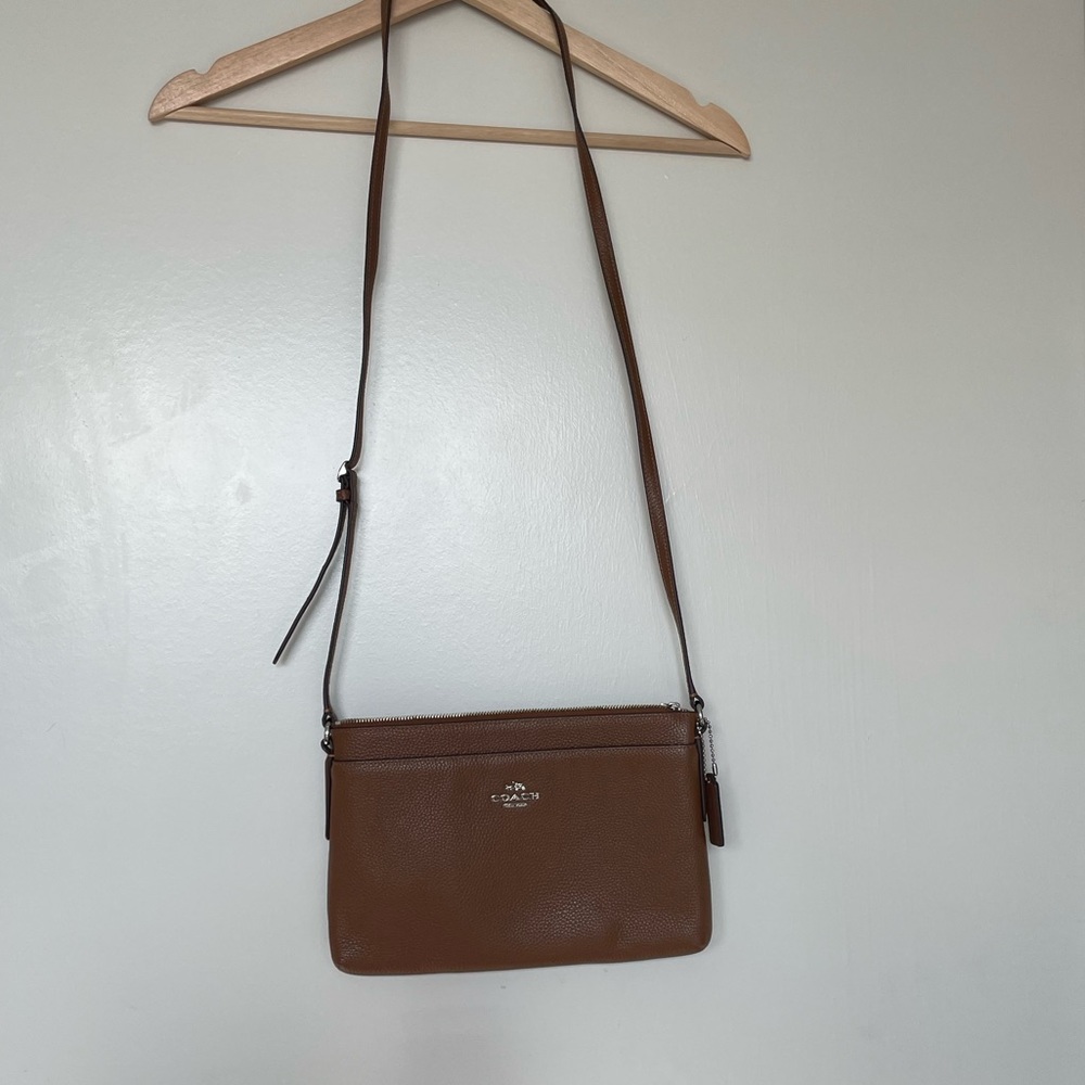 Brown Coach Crossbody